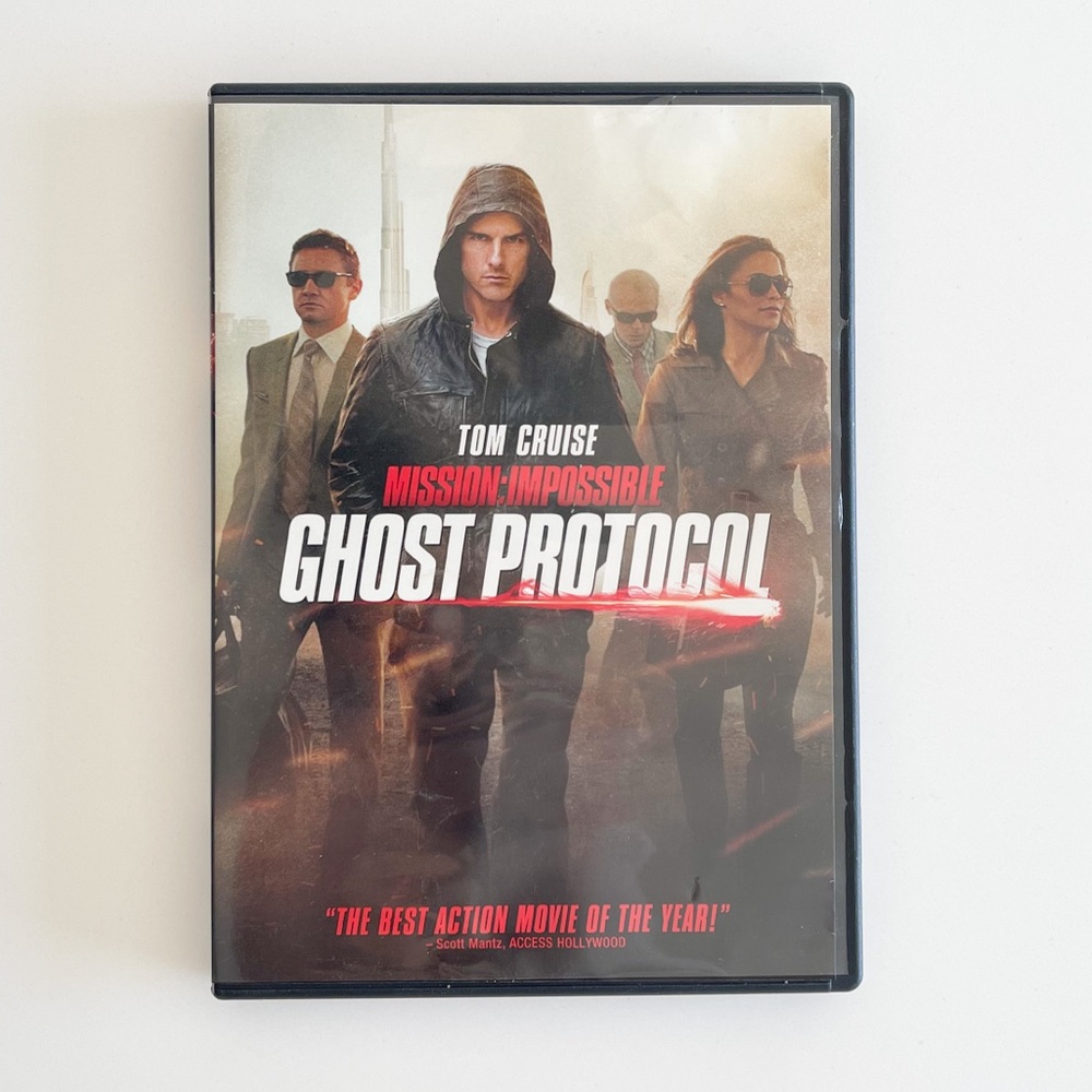 Mission: Impossible Ghost Protocol DVD